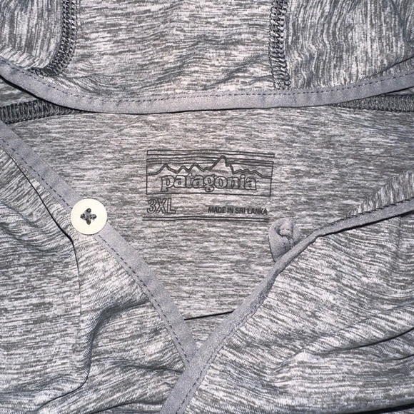 Patagonia hoodie 3xl long sleeve men’s pullover gray marled lightweight comfort - Picture 2 of 6